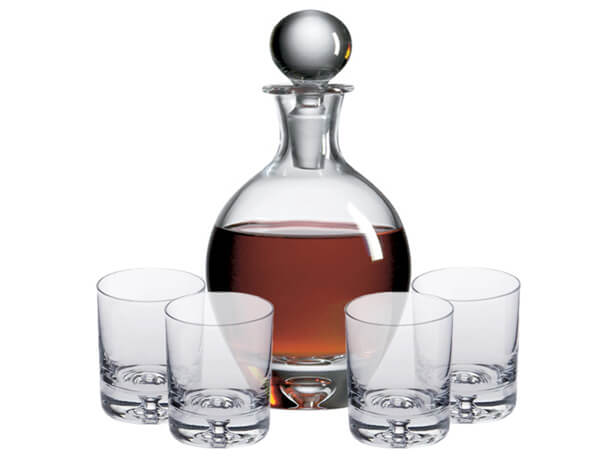 St. Jacques set by Ravenscroft - best whiskey decanter set