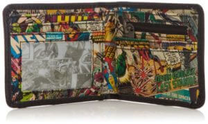 Marvel Comics Interior Retro Print Wallet - awesome wallets for men